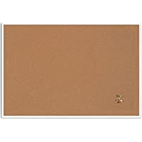 Bi-Office New Basic - Tablero de corcho- 885 x 585 mm- color blanco
